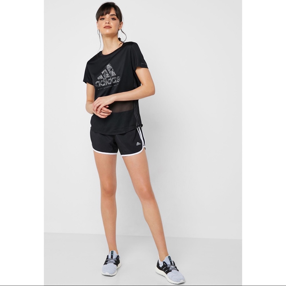 NWT ADIDAS MARATHON 20 SHORTS DQ2645 - Picture 10 of 12